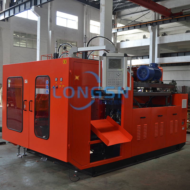 Automatische Plastikflasche Jerrycan Extrusion Blowsformmaschine 
