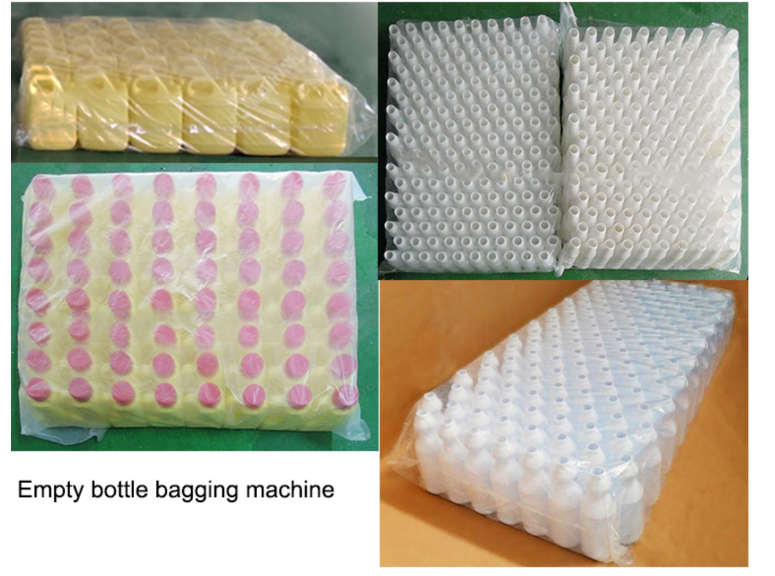 Vollautomatische Verpackungsmaschine für leere Plastikflaschenbeutel